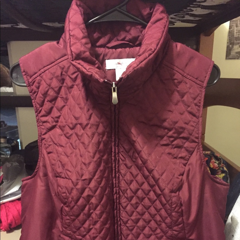 Maroon Vest